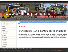 Tablet Screenshot of bullbar-praguri.ro